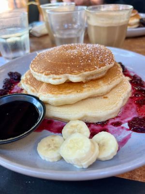 Pancakes at The Green Mango Cafe in Broome