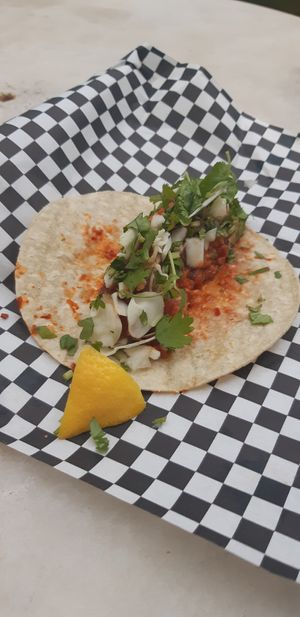 Taco at Pura Vida Vegan Tacos in Maasmechelen