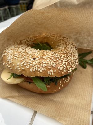   at Budapest Bagel - Kálvin in Budapest