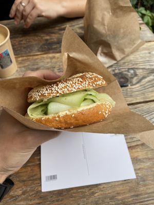 Bagel  at Budapest Bagel - Kálvin in Budapest