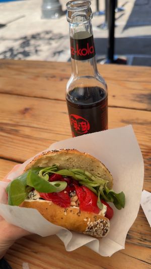   at Budapest Bagel - Kálvin in Budapest