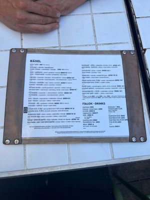   at Budapest Bagel - Kálvin in Budapest