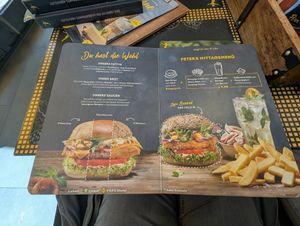 Speisekarte at Peter Pane in Dresden
