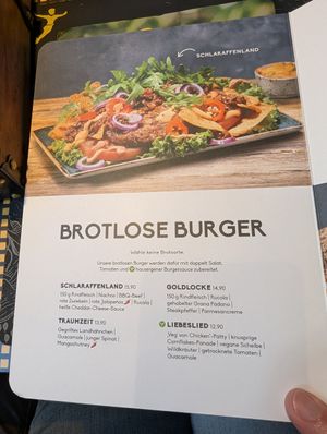 Speisekarte at Peter Pane in Dresden