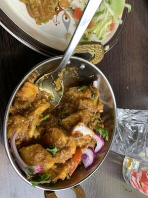 Alo gobi  at Curry & Pickles in Karlskrona