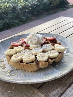 Nobe Waffle  at Nobe Yoga in Miami Beach