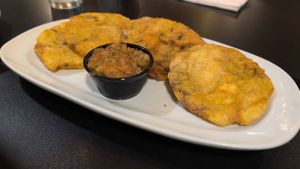Tostones at De Leon Latin Cocina in St Augustine