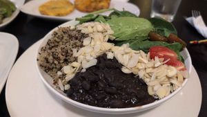 Vegan Bowl at De Leon Latin Cocina in St Augustine