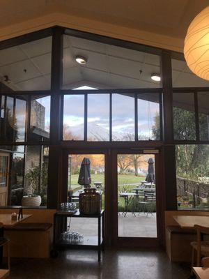 View from inside  at Scroggin in Wanaka
