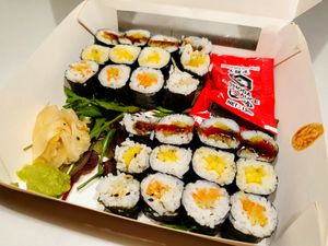 Sushi Box "Sento" at Sen Vegan Cuisine - Moorenstraße in Dusseldorf