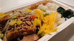 Happy Monk (takeaway) at Sen Vegan Cuisine - Moorenstraße in Dusseldorf