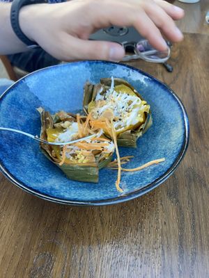 Kürbis Kuchen. Super interessant und sehr lecker. at Sen Vegan Cuisine - Moorenstraße in Dusseldorf