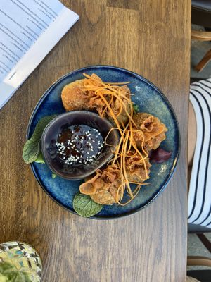 Beste Vorspeise!!! Kungfu Love!!! Extrem Lecker at Sen Vegan Cuisine - Moorenstraße in Dusseldorf