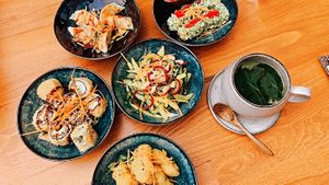 Different starters😍 at Sen Vegan Cuisine - Moorenstraße in Dusseldorf