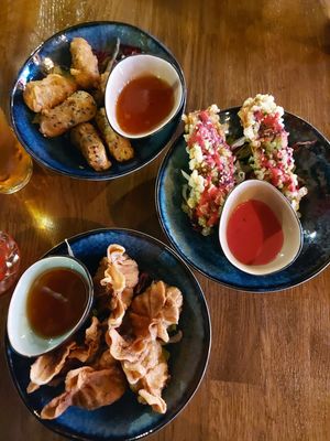 Saigon Night, Red Magic (magic indeed...),  Kungfu Love at Sen Vegan Cuisine - Moorenstraße in Dusseldorf