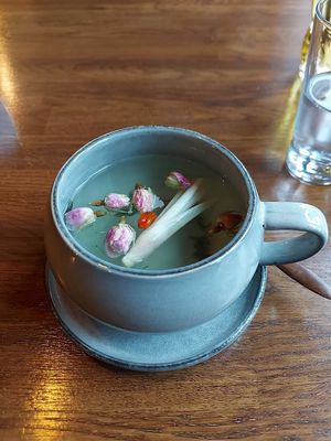 Rose Tea at Sen Vegan Cuisine - Moorenstraße in Dusseldorf