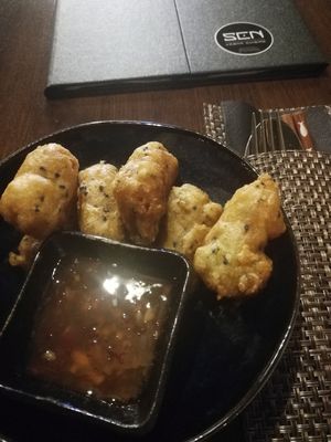 Vegan pork #Veganuary at Sen Vegan Cuisine - Moorenstraße in Dusseldorf