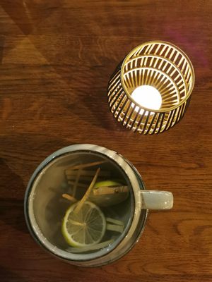 Ginger tea at Sen Vegan Cuisine - Moorenstraße in Dusseldorf