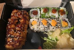 Vegan sushi  at Sen Vegan Cuisine - Moorenstraße in Dusseldorf