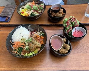 Main dishes; Best bowl, happy cow  at Sen Vegan Cuisine - Moorenstraße in Dusseldorf