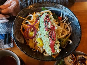 Best noodles. Didn't get all the ingredients. Hardly any veggies, or seasoning at Sen Vegan Cuisine - Moorenstraße in Dusseldorf