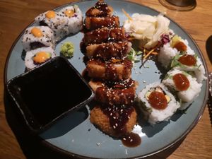Sushi at Sen Vegan Cuisine - Moorenstraße in Dusseldorf