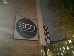 Outside at Sen Vegan Cuisine - Moorenstraße in Dusseldorf