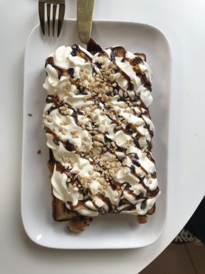  Vegan waffle   at Strava in Krakow