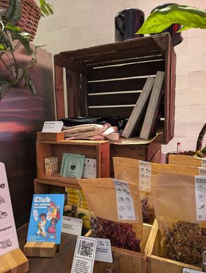 They even have their own recipe book and tote bags at Wild & The Moon - Demours in Paris