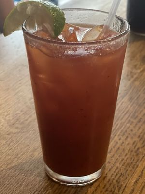 Vegan Bloody Maria  at Beau Jo's in Idaho Springs