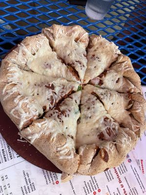 Mountain pie   at Beau Jo's in Idaho Springs
