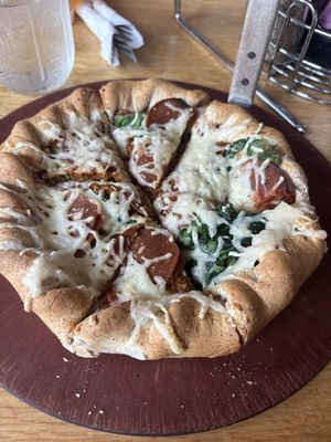   at Beau Jo's in Idaho Springs