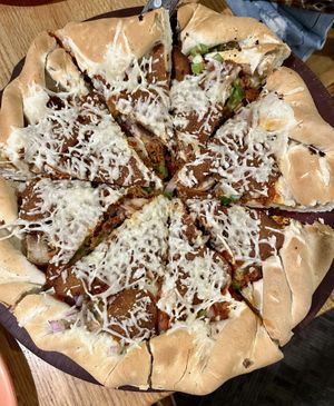 The vegan Colorado Mountain Pie  at Beau Jo's in Arvada
