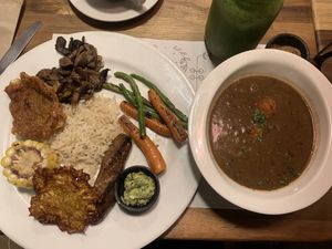 Estofado Rústico delicious  at Veggie Beans and Shakes in Bogota