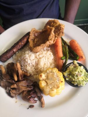 The estofado at Veggie Beans and Shakes in Bogota