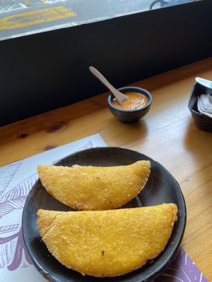 Empanadas   at Veggie Beans and Shakes in Bogota