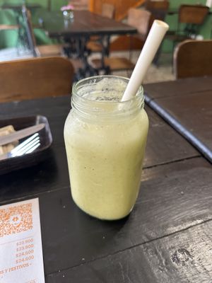 Aloe shake   at Veggie Beans and Shakes in Bogota