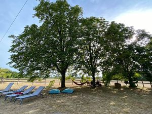 Near the pool at Sur Mon Chemin  in Cahuzac Sur Vere