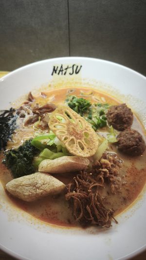 Ramen vegano at Natsu Ramen in Murcia