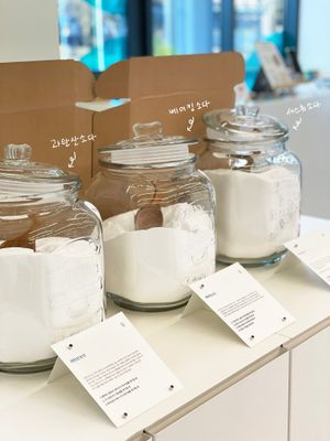 Refill Station: natural cleaning powder(sodium percarbonate, baking soda, sesquicarbonate) at B:green in Seoul