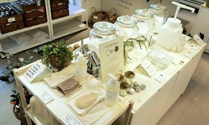 household goods and body hygiene products #Veganuary at B:green in Seoul