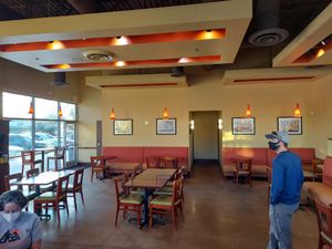 Inside at Tarka Indian Kitchen in San Antonio