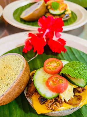 Breakfast at HAK"S at Hawa's Artisan Kitchen in Lahad Datu