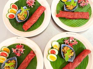 Breakfast at HAK's at Hawa's Artisan Kitchen in Lahad Datu