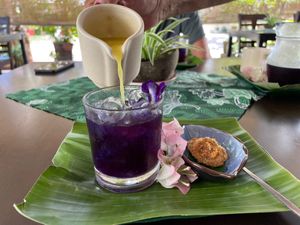Magic drink at Hawa's Artisan Kitchen in Lahad Datu