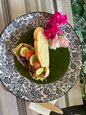 Breakfast at Hawa's Artisan Kitchen in Lahad Datu