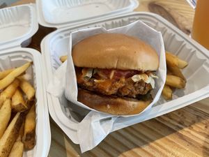 Burger  at Best of Both Souls in Charlotte