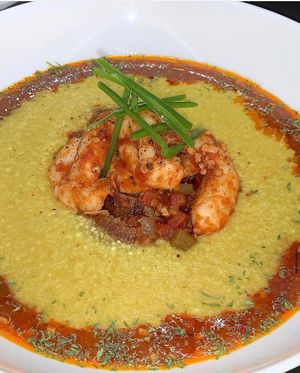 Schrimp & grits  at VeegMe - Maybe closed in Temecula