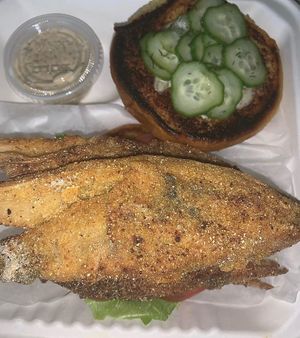 Katfish sandwich  at VeegMe - Maybe closed in Temecula