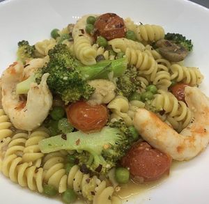 Lemon garlic Schrimp pasta  at VeegMe - Maybe closed in Temecula